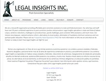 Tablet Screenshot of legalinsights.org